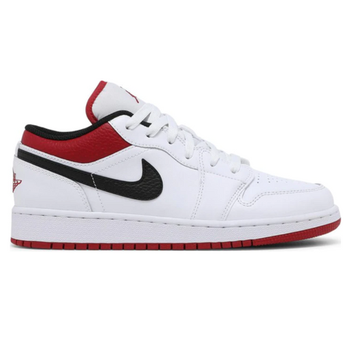 Nike Air Jordan 1 Low GS 'White Gym Red'