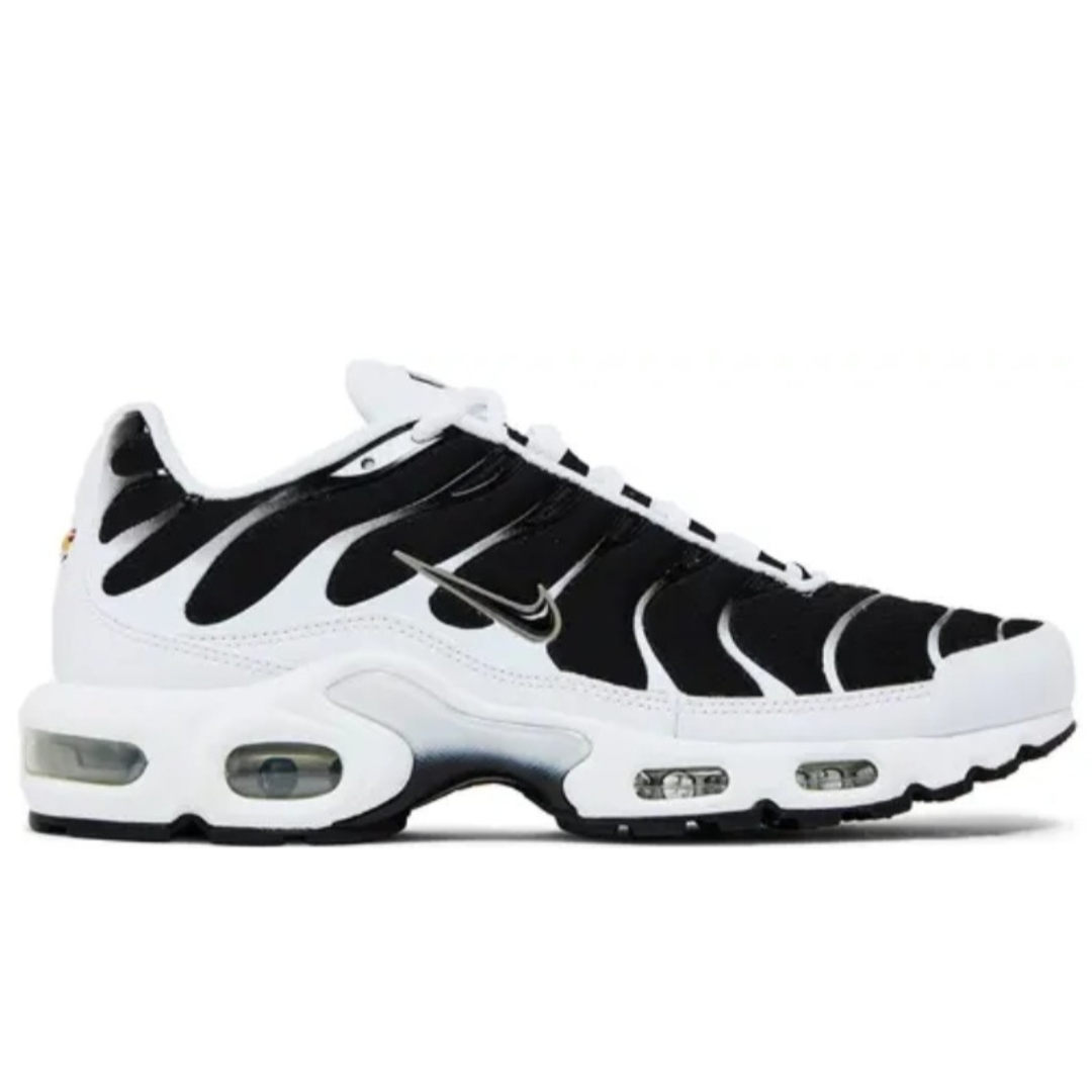 Nike Air Max Plus Tn Black White Metallic Pewter