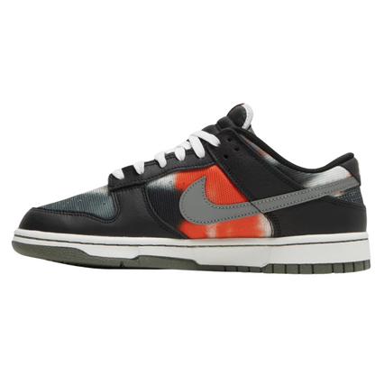 Dunk Low "Graffiti Black Red"
