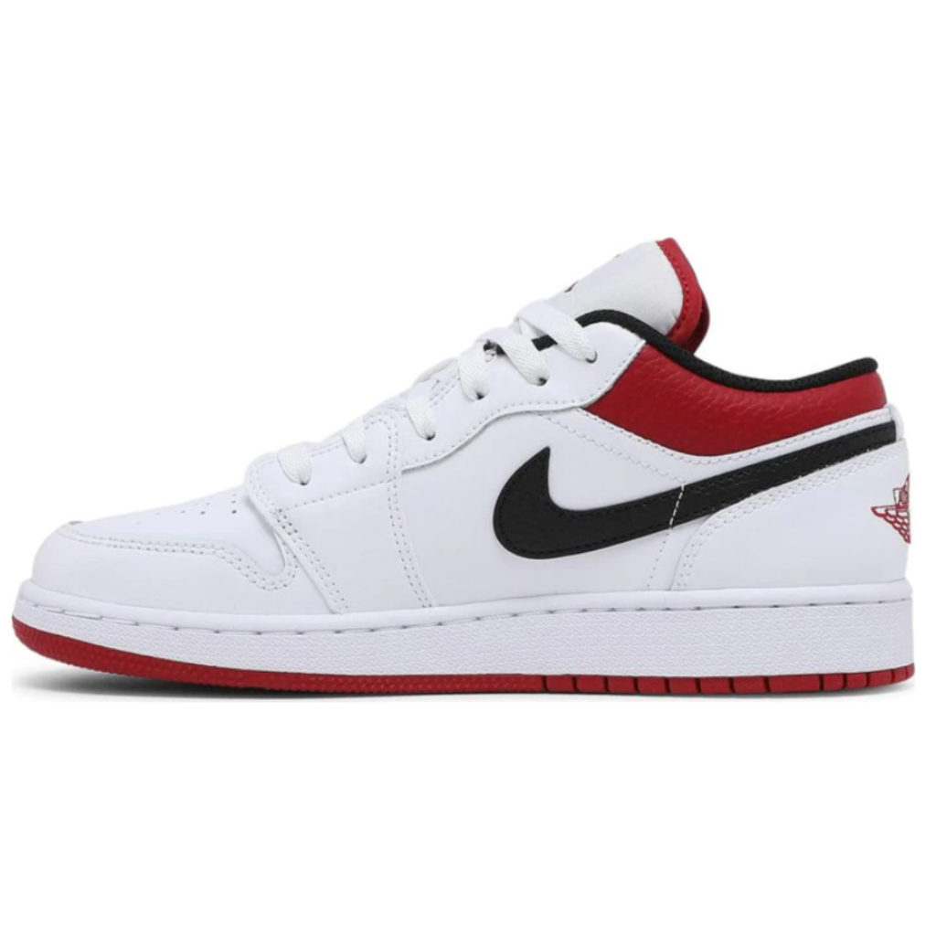 Nike Air Jordan 1 Low GS 'White Gym Red'