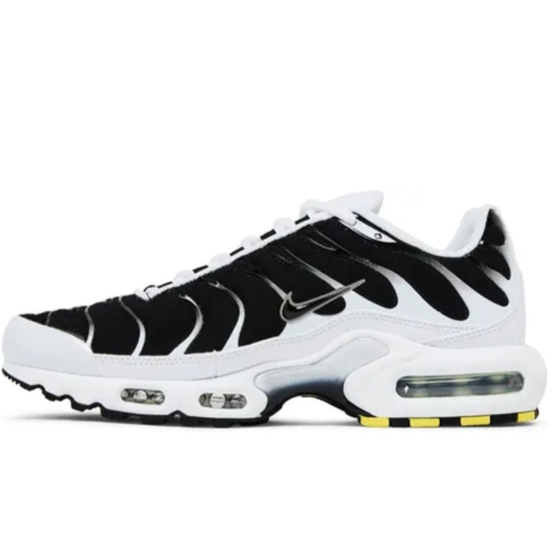 Nike Air Max Plus Tn Black White Metallic Pewter