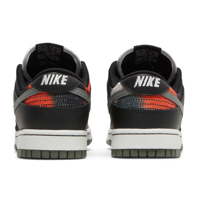 Dunk Low "Graffiti Black Red"