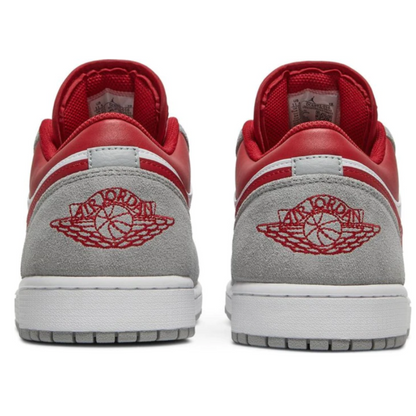 Air Jordan 1 Low Light Smoke Grey Red