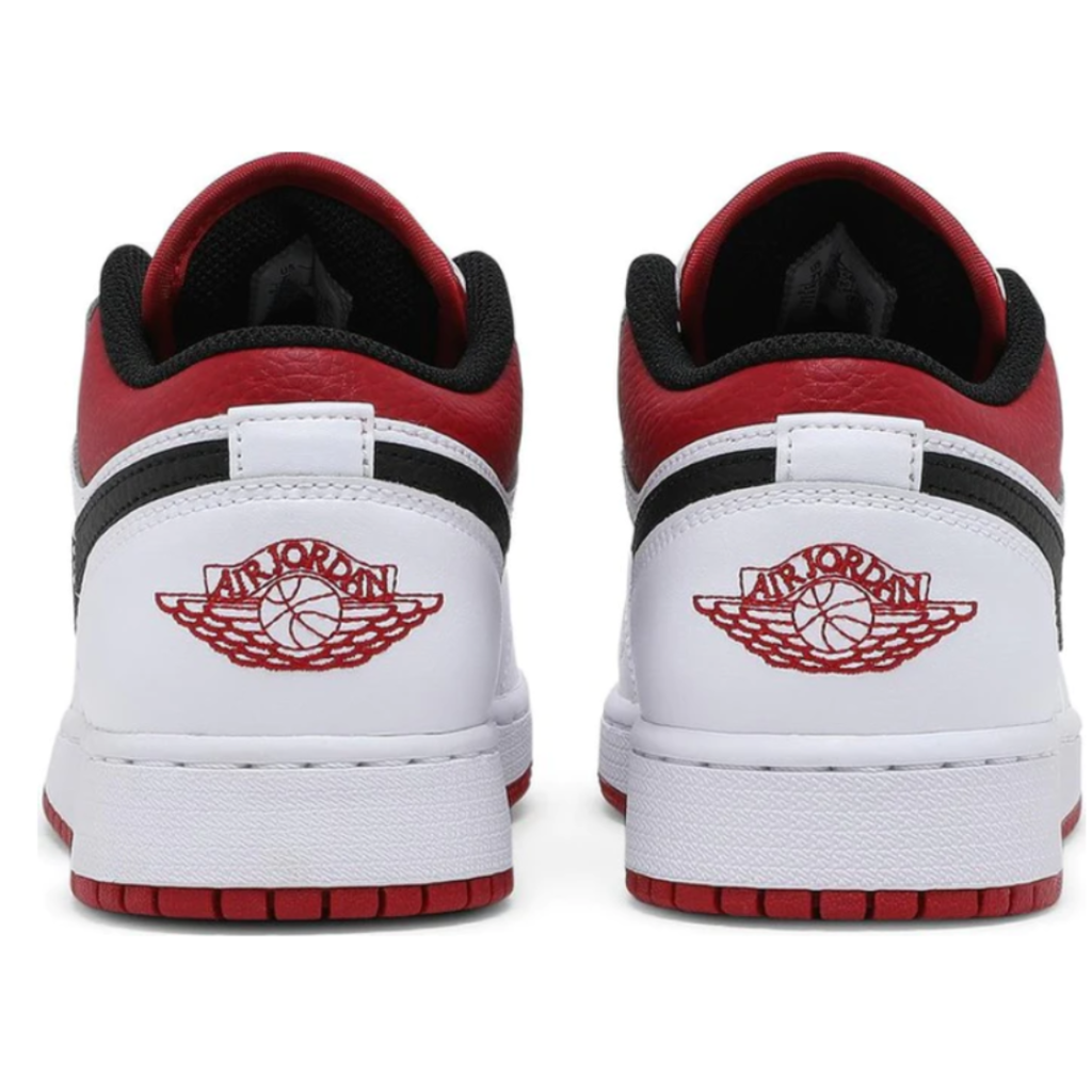 Nike Air Jordan 1 Low GS 'White Gym Red'