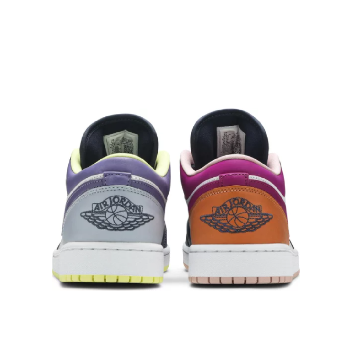 Air Jordan 1 Low SE 'Mismatched - Purple Magenta