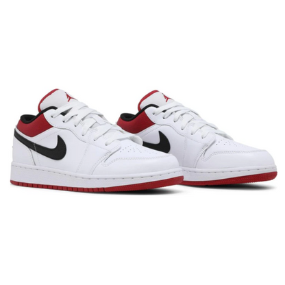 Nike Air Jordan 1 Low GS 'White Gym Red'