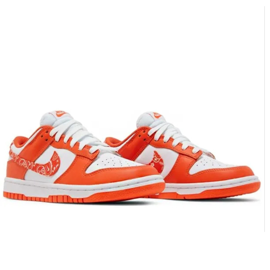 Nike Dunk Low Orange Paisley